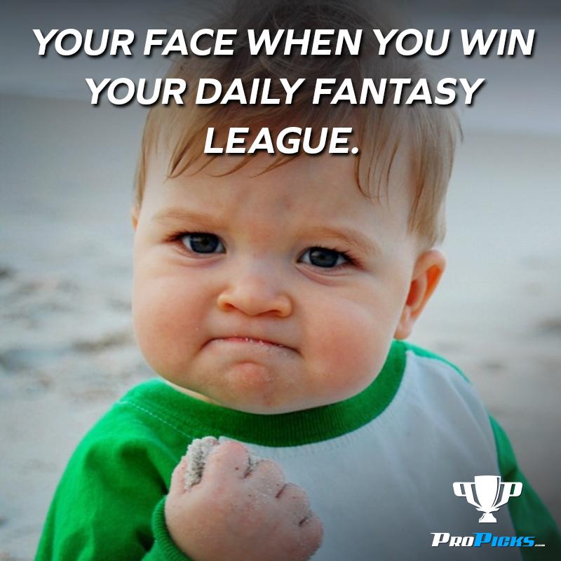 propicks's tweet photo. Happy Friday! Hope everyone got lucky last night. #DFS #fantasyfootball  #playlikeapro #winlikeapro http://t.co/rNZAcRx7Zn