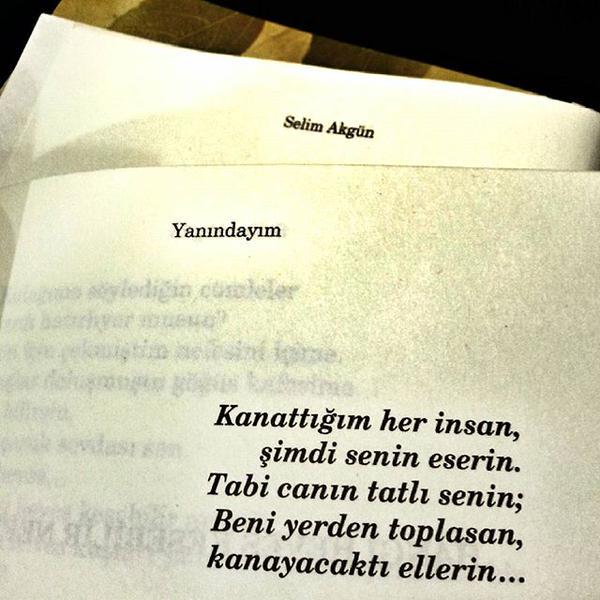 SelimAkgun's tweet photo. Tabi canın tatlı senin;
Beni yerden toplasan, kanayacaktı ellerin...

Selim Akgün // Yanındayım http://t.co/6wAP3thDMI