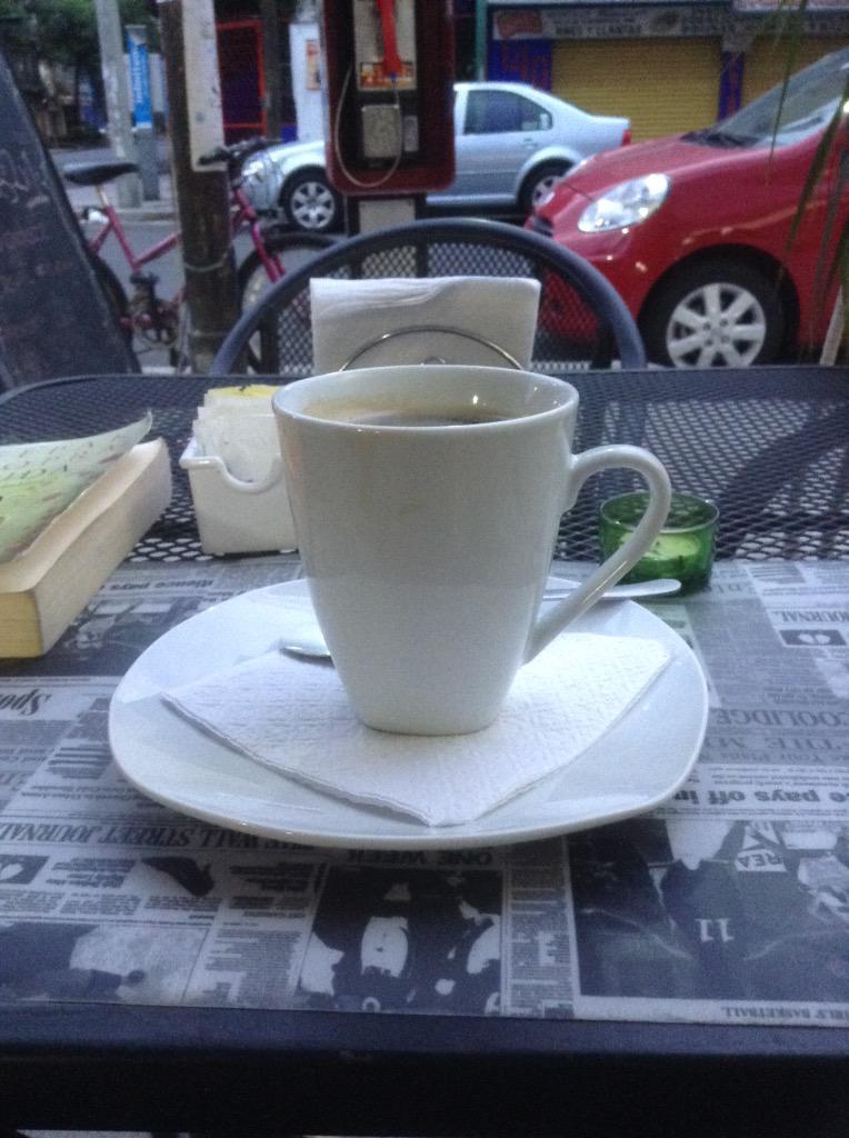 FrankMarkx's tweet photo. Un buen café para empezar el día... http://t.co/BtGTdzTpVY