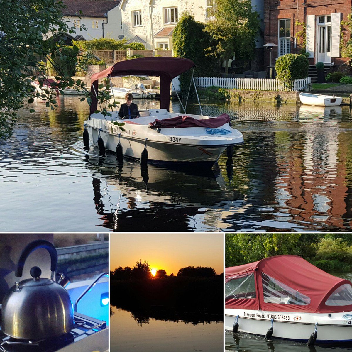 FreedomCruisers's tweet photo. #tryflamping with Freedom Boating Holidays on the #norfolkbroads. #flamping http://t.co/OqgAb5pqHd