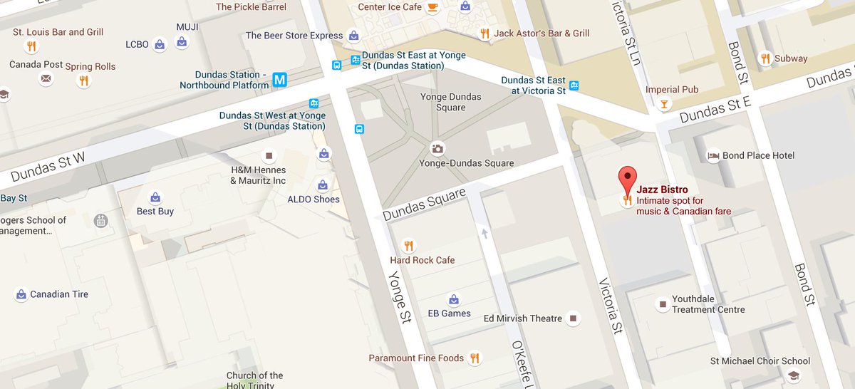 AddoRecords's tweet image. Top 10 ways to get to @jimdoxas at @JazzBistroTO TONIGHT: