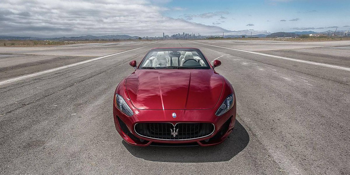 Let all your thoughts go, fasten your seatbelt and enjoy the drive. #MaseratiGranCabrio bit.ly/MaseratiGranCa…