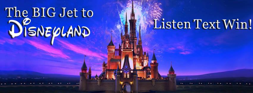 BIG105's tweet image. Jamie &amp;amp; Bec are making the GRAND PRIZE draw for the #BIGJet to @Disneyland at 8:15am. Good luck to those in the draw!