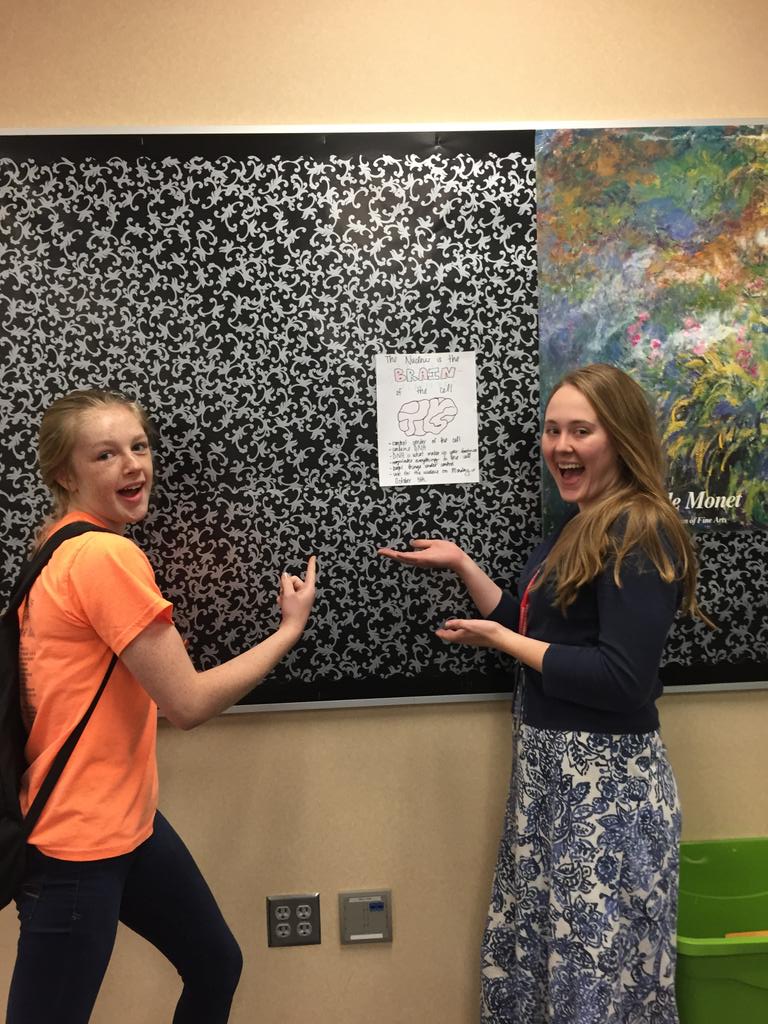 TheNuclearBrain's tweet photo. Another sponsor! Rockin' this war! Go nucleus! #organellewars @MrHeitkamp http://t.co/sLywj4iAib