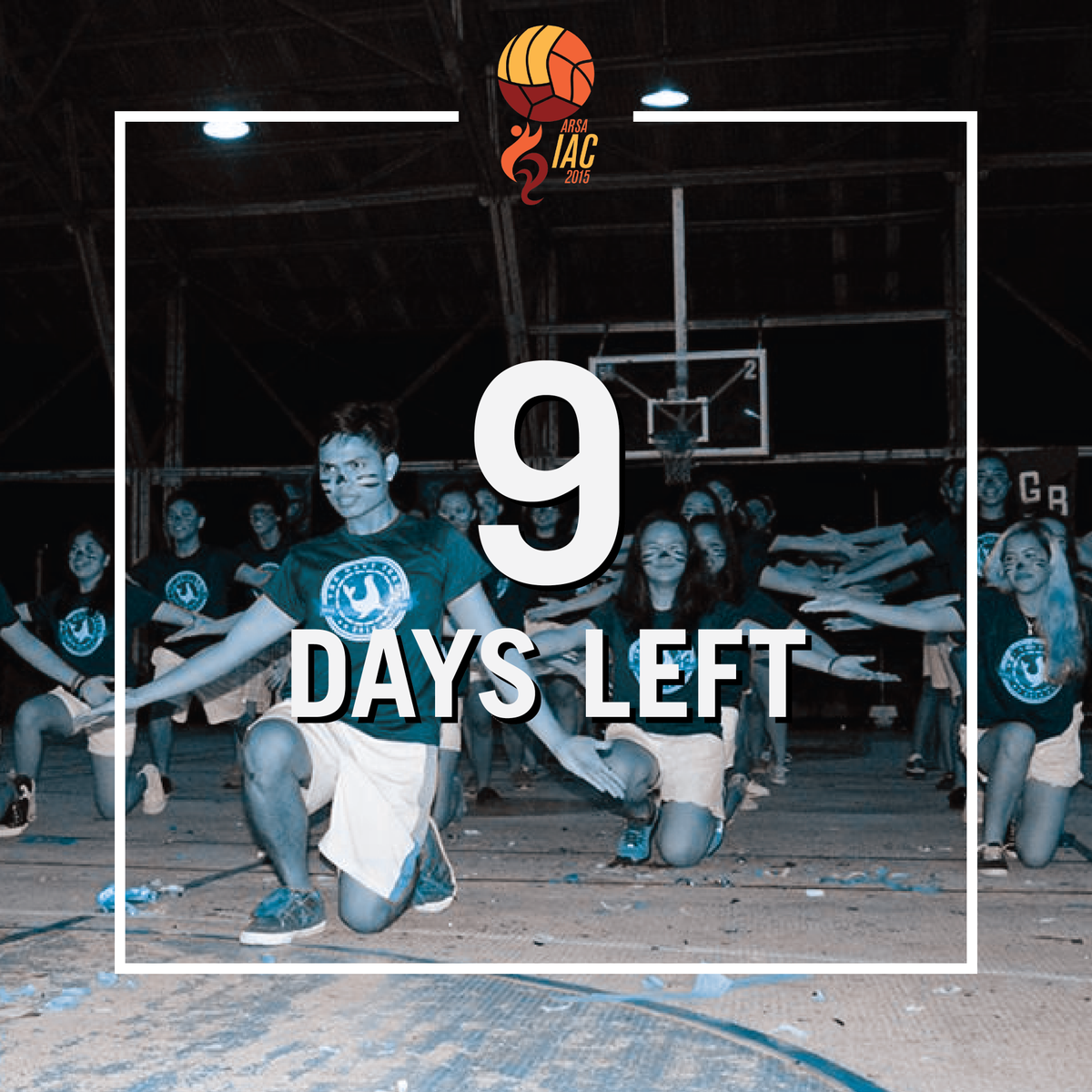 ARSAIAC's tweet photo. It's time to represent your team because we only have 9 days left until cheerdance! #ARSAIAC2015 http://t.co/bNKYbhoyiu