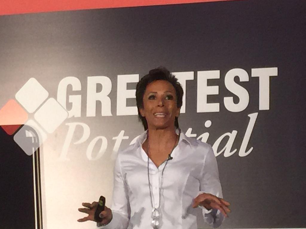 #kellyholmes
Speaking today at
#greatestpotential2015
#hr #HumanResources
#leadership #management #biz
#business #CX