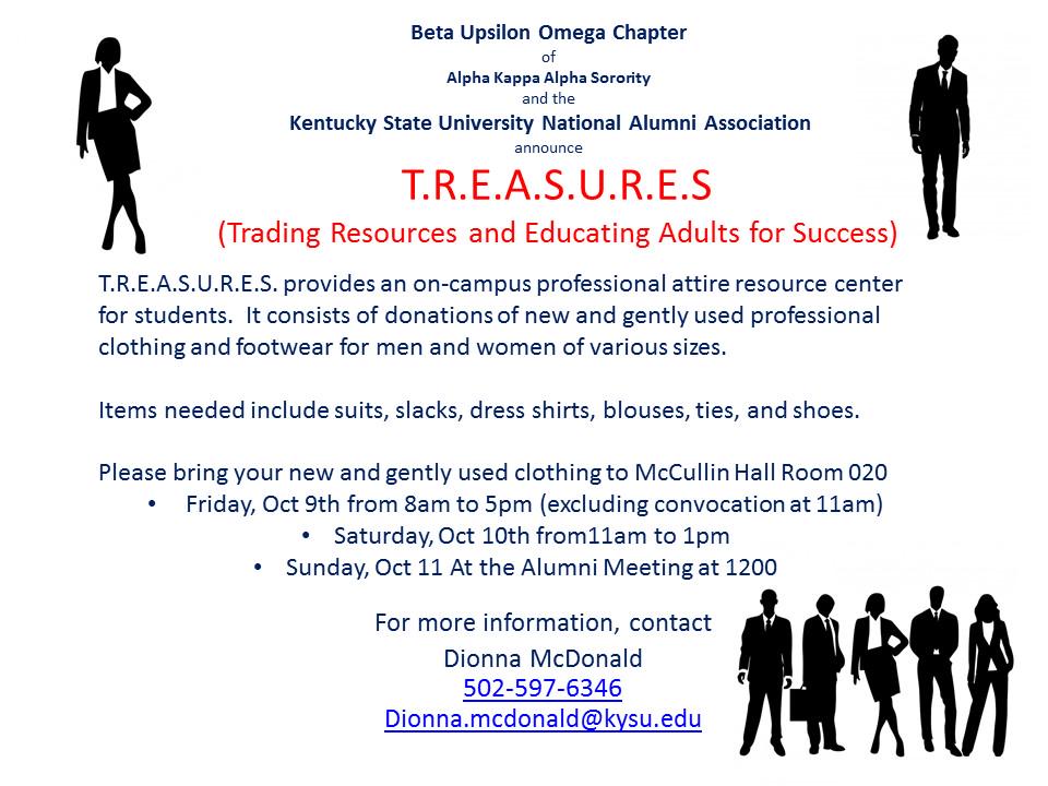 Announcing T.R.E.A.S.U.R.E.S.