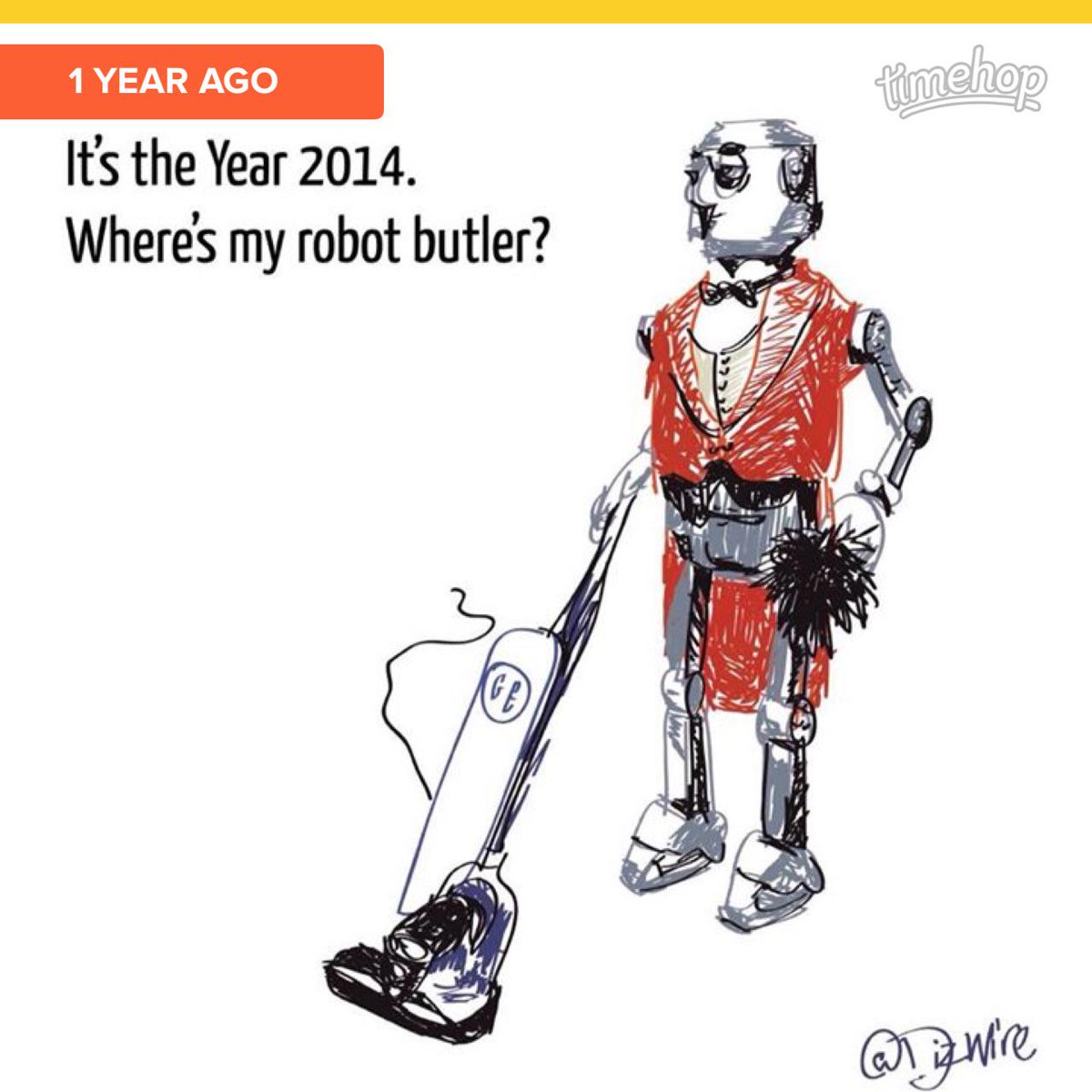 dizwire's tweet image. #timehop #robotButlers #horizons #vectorSketches timehop.com/c/1.ZnVwOjEwMT…