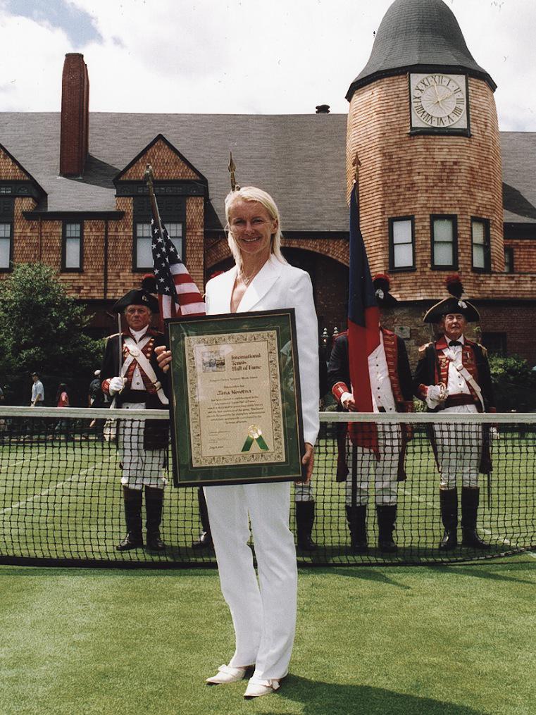 If you watched tennis in the  90\s  you would\ve seen this legend at every Grand Slam. 
Happy Birthday, Jana Novotna! 