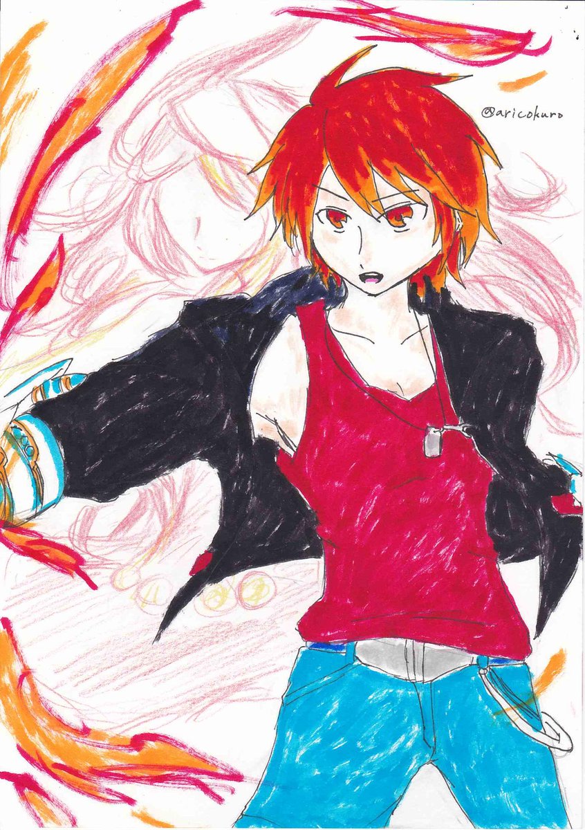 ディバゲ お題 炎咎甲士アカネ 銀河嬢ベガ Togetter