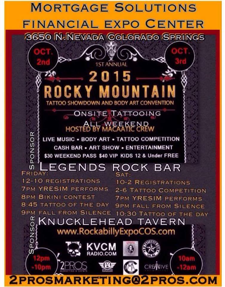 TheRageCrage's tweet photo. Today! @yresimband @fallfromsilence @ #MSFEC in #ColoradoSprings #ArtShow #Tattoo #concert 2 Day Show! RTRT #Rage http://t.co/ylYy2wBWv0