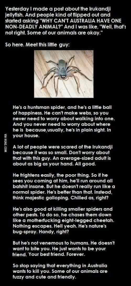 Ask any Australian, this is 100% true.