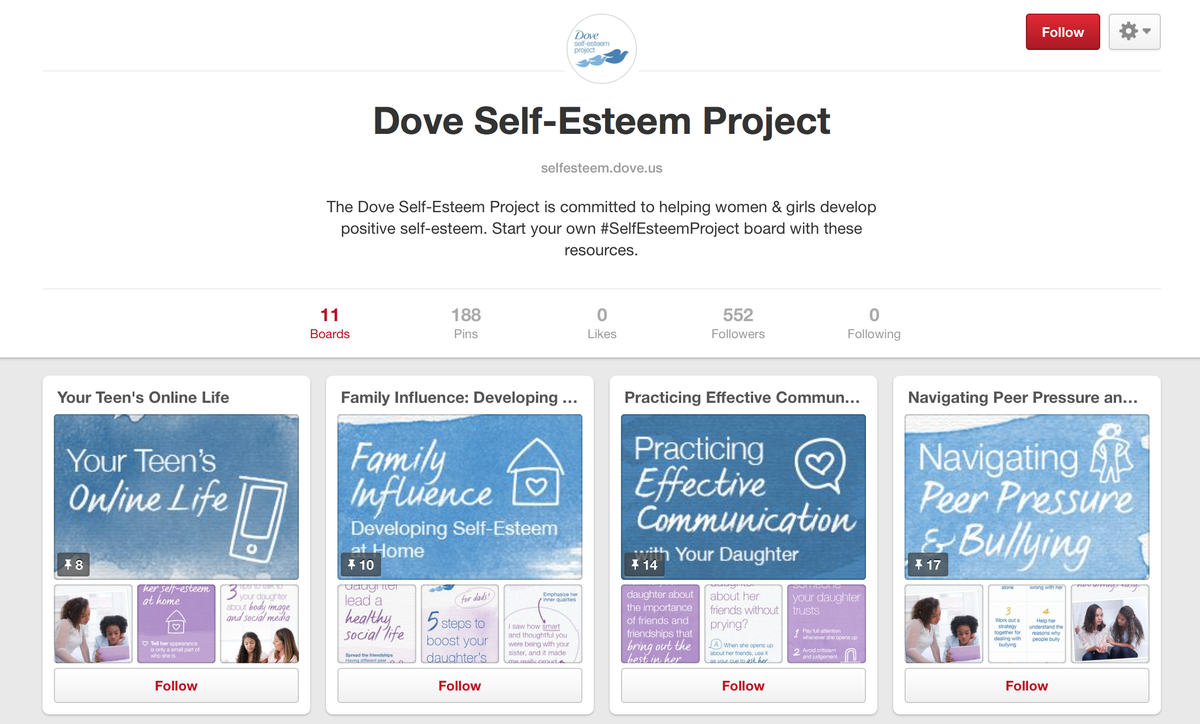 gathergrowmedia's tweet image. Go @Dove for using #socialmedia to create #socialchange! The #SelfEsteemProject provides everyday tips &amp;amp; inspiration