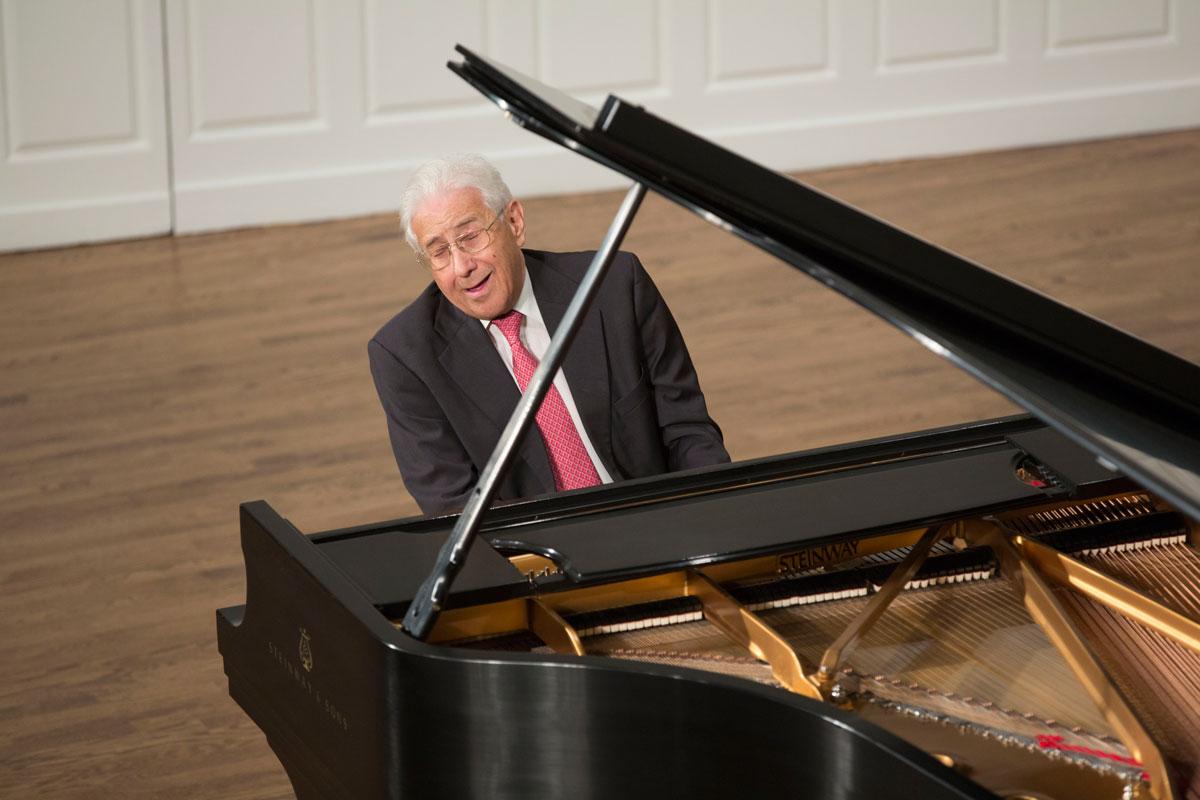 Happy 80th birthday to Hungarian pianist and YSM faculty member Peter Frankl!  
