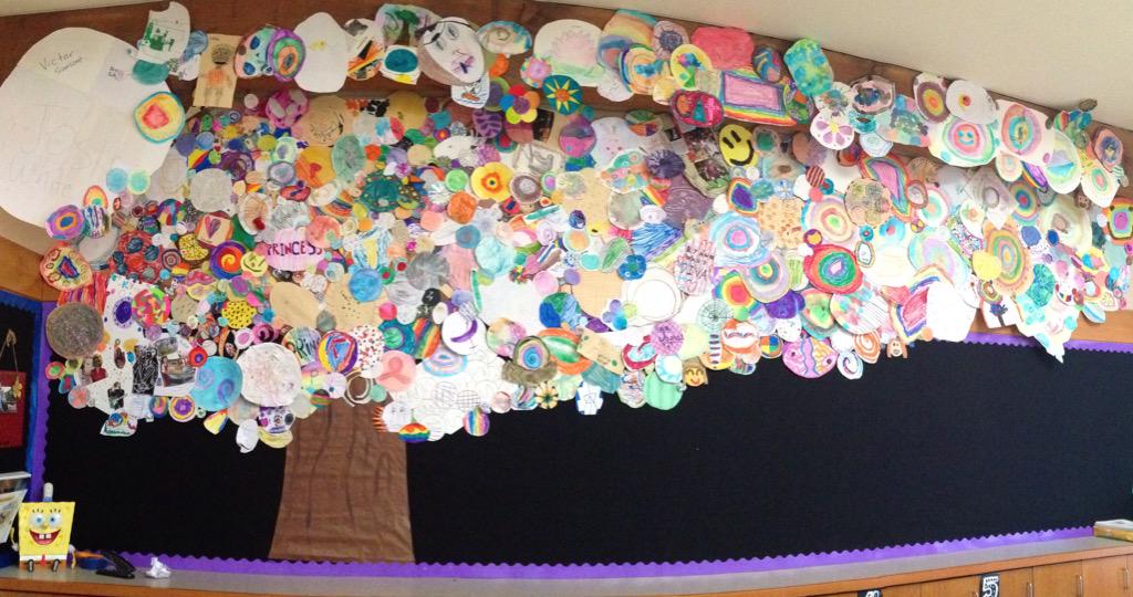 WApypart's tweet image. Dot tree done!! #internationaldotday #MakeYourMark #waexcels