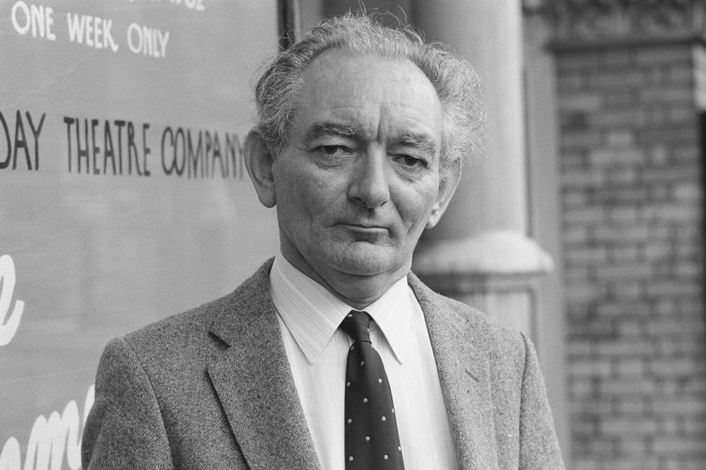 PerformArchive's tweet image. &quot;@RTEArchives: Friel&apos;s Translations @DubTheatreFest 1980
Mary McAleese meets the man himself bit.ly/1PSCTzH