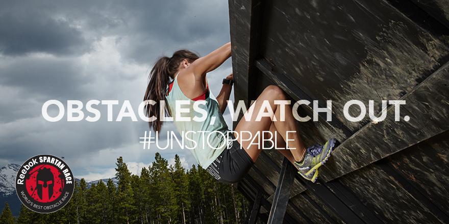 SpartanRace's tweet photo. Check out the Obstacles Survival Guide for tips &amp; workouts to be #UNSTOPPABLE on the course: http://t.co/viSShB4759 http://t.co/pK7wrSomQm