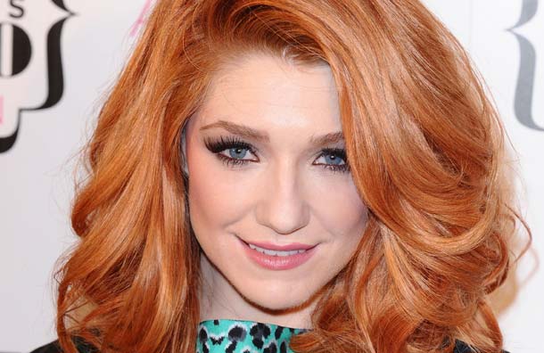 Happy Birthday Nicola Roberts! We love her auburn hair, colour match with GL:  