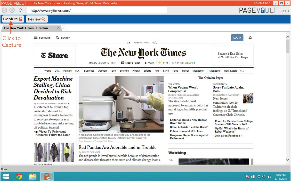 pagevault's tweet photo. Why do you need Page Vault? Read @RMarkHalligan's take on it. http://t.co/4qCqCiR1Bk via @ltrc #legaltech http://t.co/QEITXt0sld