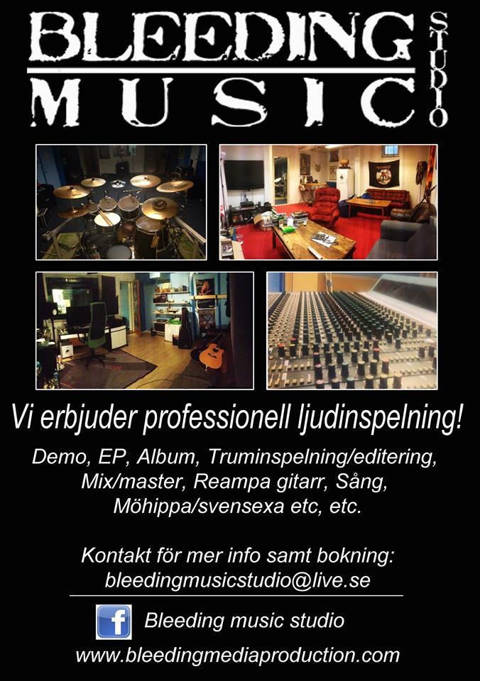 bleedingstudio's tweet image. Kom och spela in bra och dålig musik i Bleeding Music Studio