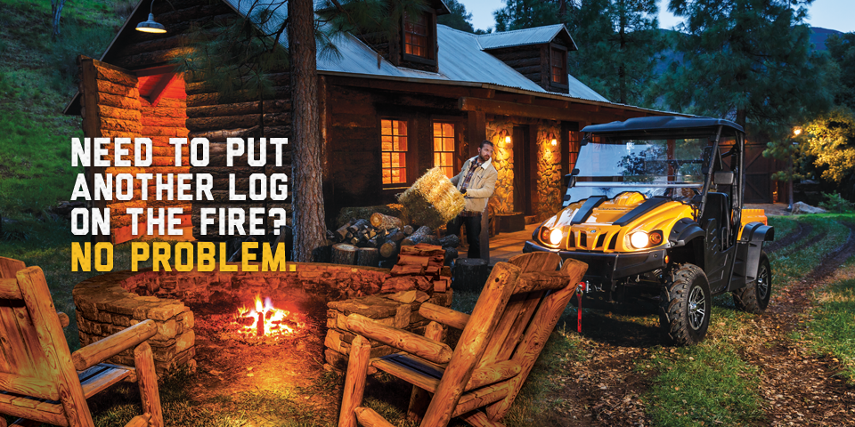 Make fall family fun easier and more enjoyable. Yep, the Challenger™ is ready to help keep the campfire going.