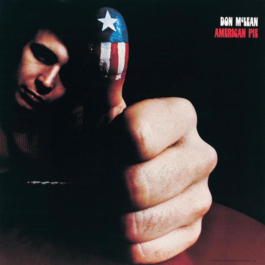 Happy 70th birthday Don McLean! (And happy 44th anniversary to your iconic Buddy Holly tribute American Pie! ) 