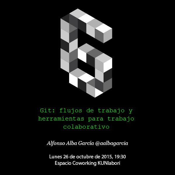HTML5MeetSpain's tweet image. Wow! @aalbagarcia "GIT: flujos de trabajo y herramientas para trabajo colaborativo" ow.ly/SWqz2