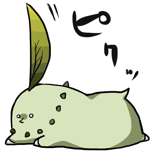 サブマス時代に描いた気に入ってるピカとチコリータ 