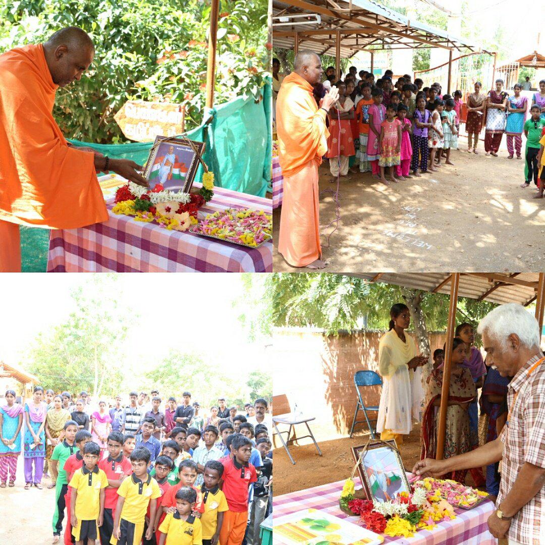 ShivaAthma's tweet photo. Today Gandhi Jayanthi is celebrated in our Ashram... http://t.co/SURRznXmrD
