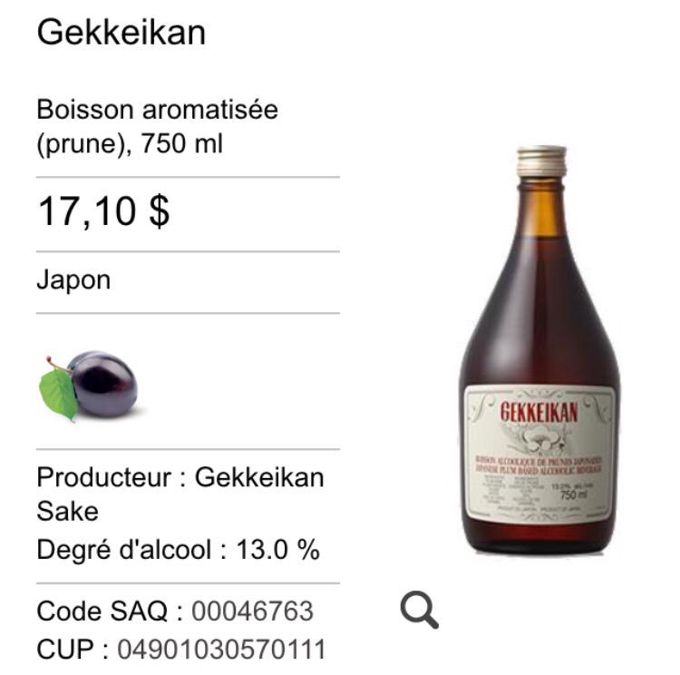 MartinMTL's tweet photo. @RC_Assiette @DavidSavoie_ Japon-Québec : je déglace mon filet de porc à l´érable avec ce saké au prunes http://t.co/85MZrJLT0k