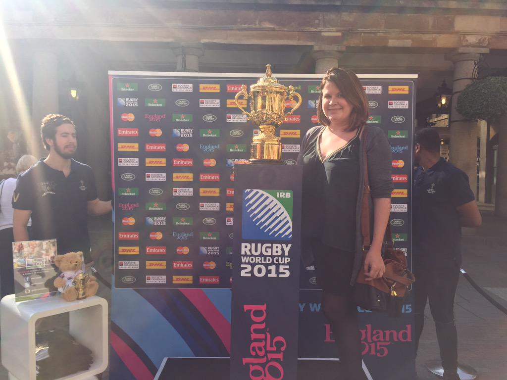 Great lunch time find! #WECelfie  #RWC2015