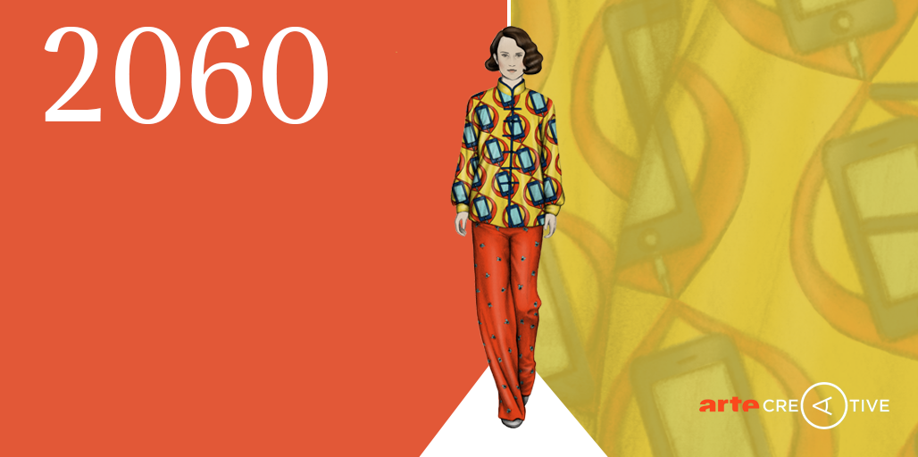 ARTEfr's tweet photo. En 2060, on s'habillera comme ça ! C'est le #FASHIONISCOPE qui le dit : http://t.co/IHRVuv3Ll6 #FashionWeek http://t.co/OVm7FNNTUg