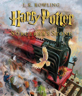 The illustrated Edition! Harry Potter and the Sorcerer's Stone is for the first time released in illustrated form!