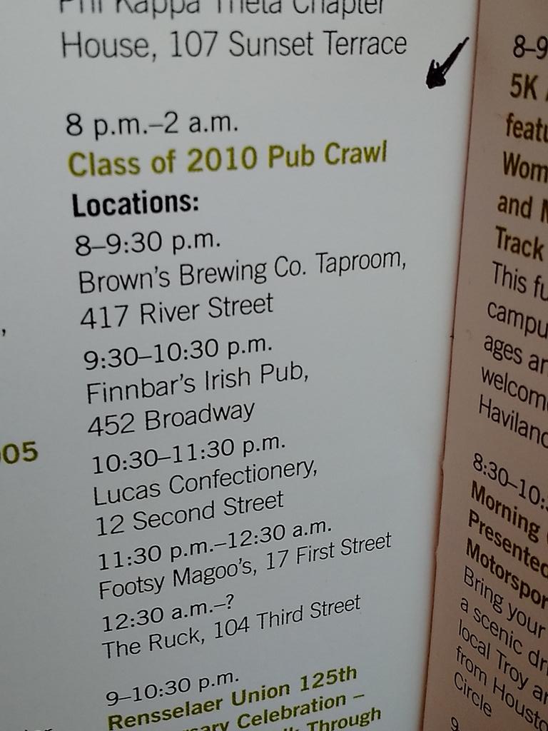 RPI_2010's tweet image. RPI Class of 2010 Pub Crawl tonight =D #RPIRHC