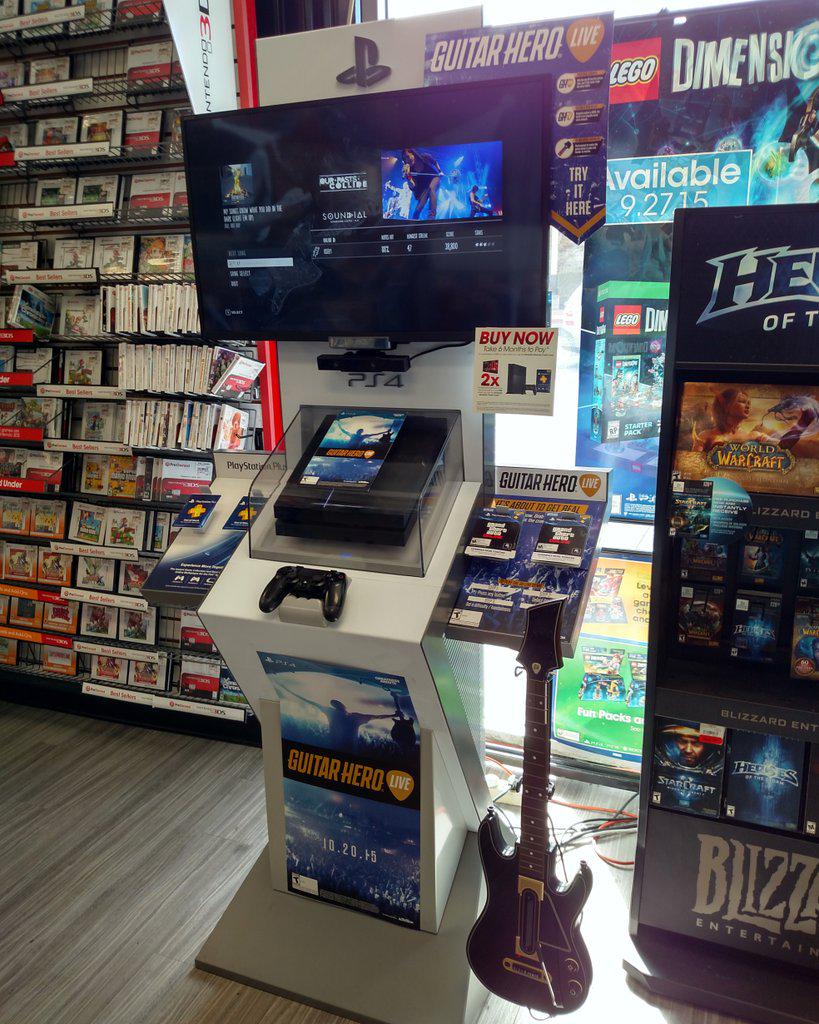 guitar hero live gamestop