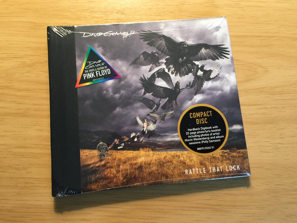 progradio's tweet image. New David Gilmour album Rattle That Lock just came across our desk. Look forward to playing it!! #progrockradio
