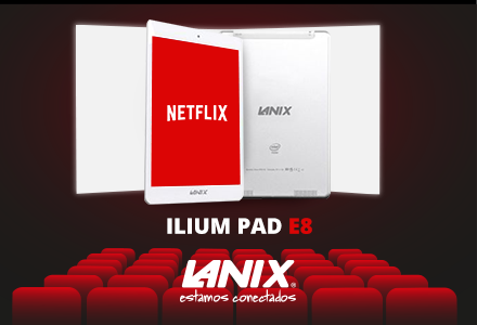 LanixComputoMX's tweet photo. Dicen que la Ilium PAD E8 está hecha para ver @NetflixLAT todo el día ¿tú que piensas? http://t.co/j2A2b1XgQ1