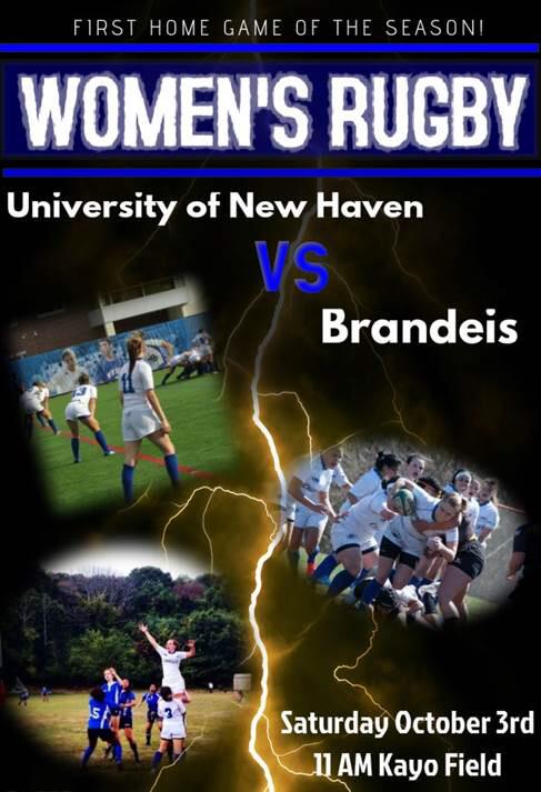 Make sure to come to Kayo Field tomorrow at 11 to support @UnhWRugby as they take on Brandeis #GoChargers