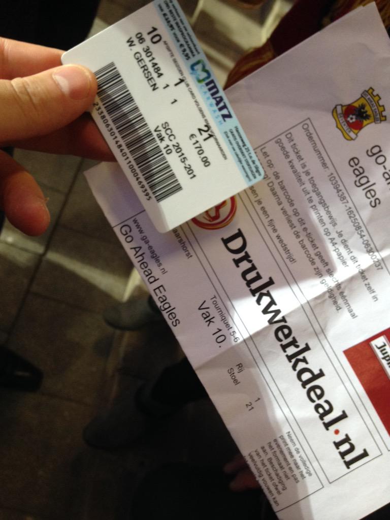 Prima handel #gaespa onze plekken dubbel verkocht <a href="/EdwinLugt/">Edwin Lugt</a> 😉