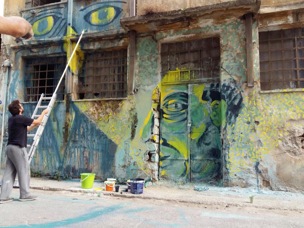 Quilombo_GR's tweet photo. We #art #attack the #streets! See the rest #live tomorrow! #STREETPARTY Begins at 19.00!
#quilombo #graffiti #athens http://t.co/n0pn7KJBTY