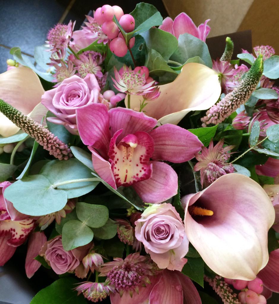 Luxurious Orchid Bouquet #floralfriday #orchid #londonflorist #wildaboutflowers #bouquet #instaflowers #prettyinpink