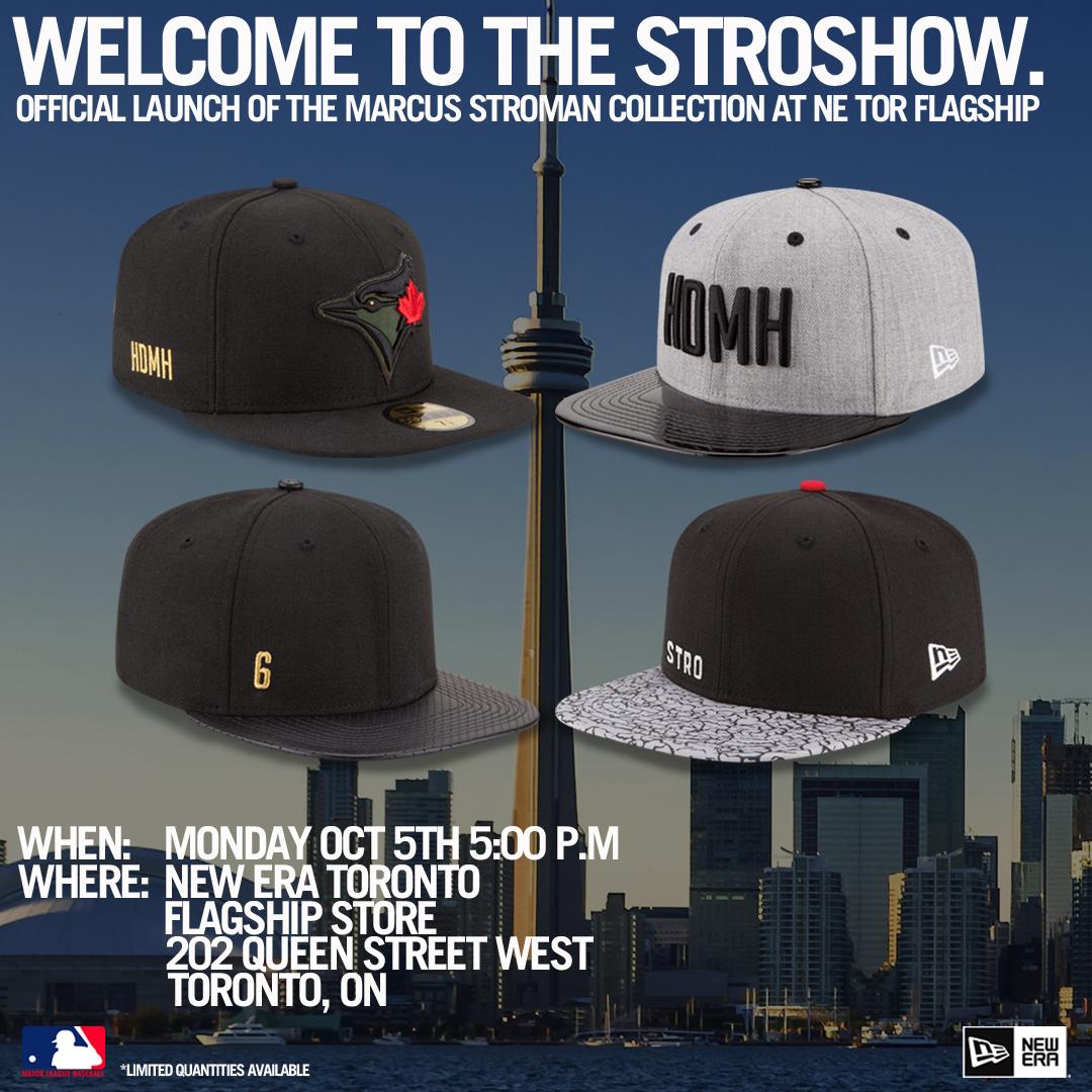 NewEraCanada's tweet photo. The wait is almost over!! Get ready for the release of the @MStrooo6 NE collection launching October 5th @NewEraTOR! http://t.co/Cn5N7Xsypv