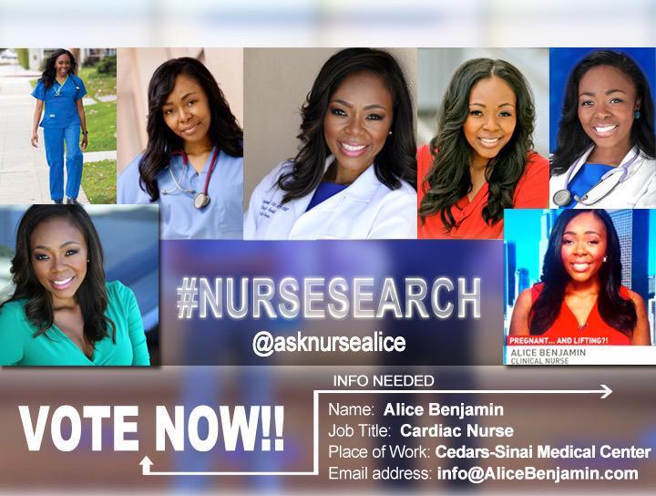 AskNurseAlice's tweet image. TWEEPS please vote for me in the @DrOz #NurseSearch? Vote here--&amp;gt; bit.ly/1Fq3EuP #NurseAlice Please RT too