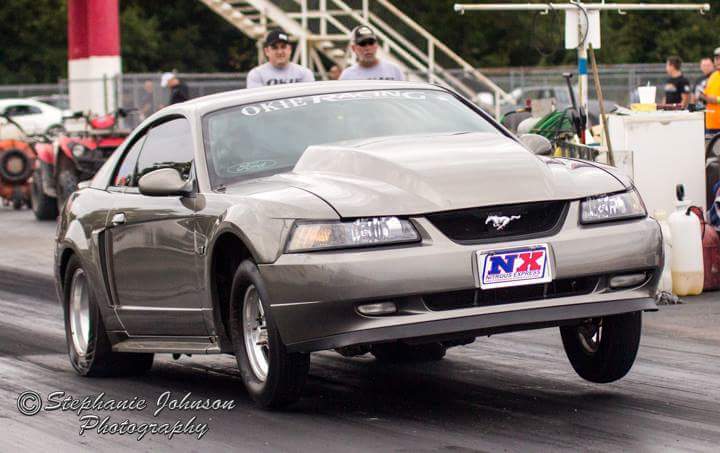 Okie_Overdrive's tweet photo. #FEF #OkieRacing #2V #Mustang with @NitrousExpress1 single entry billet crossbar plate! Photo by @HotRodStephanie http://t.co/GDZPqRlQVk
