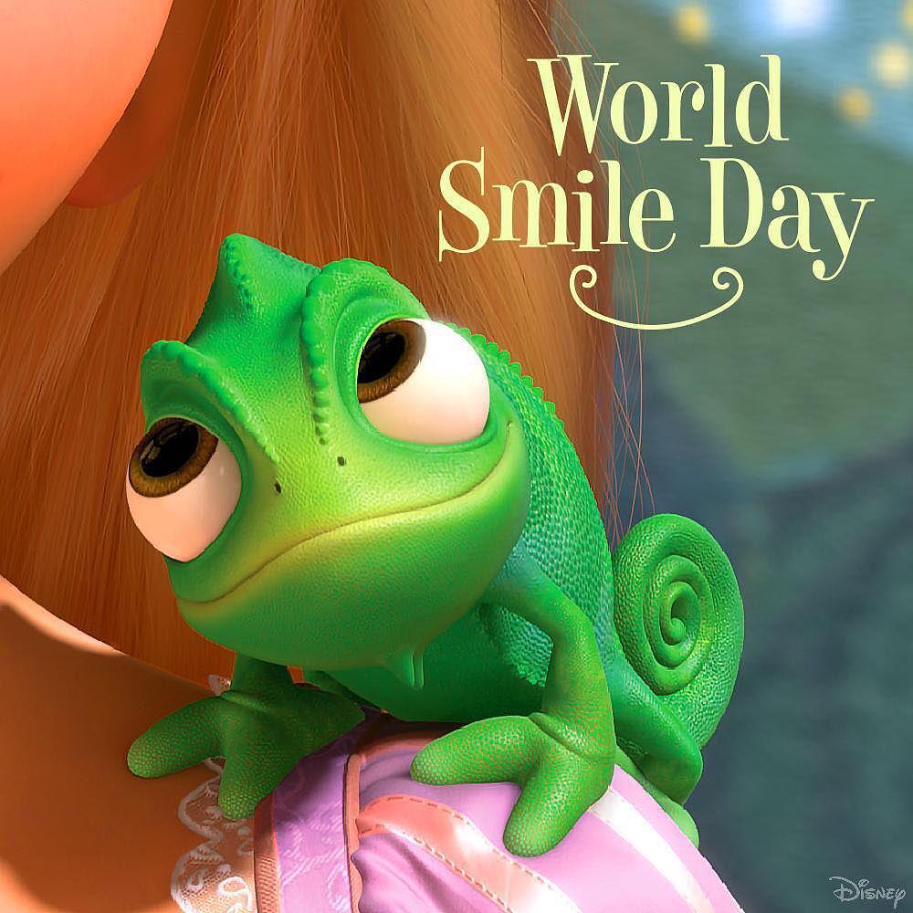 DisneyLifestylers on X: Don't forget to smile! #disney #pascal #rapunzel # tangled   / X