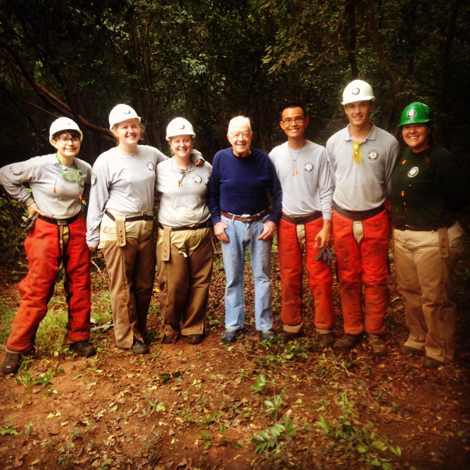 AmeriCorps's tweet photo. HBD President Jimmy Carter! Thx for serving &amp; sharing your special day w/@AmeriCorps members in #GA. http://t.co/fsNXoEF2D5