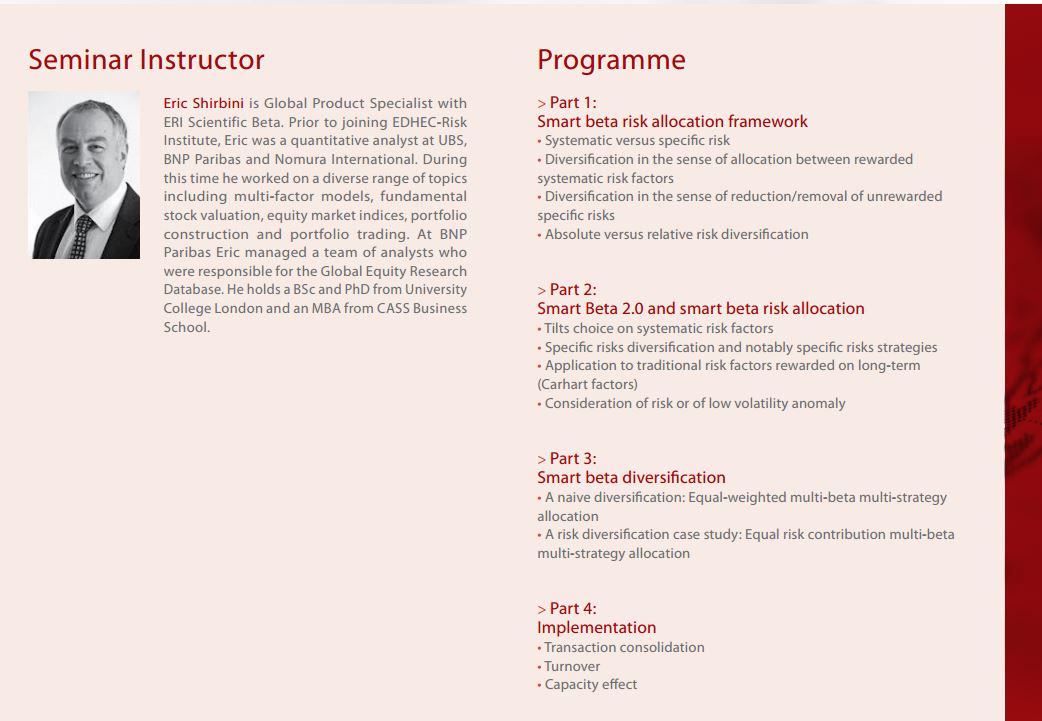 ScientificBeta's tweet image. #SmartFactor #Allocation seminars in San Francisco &amp;amp; LA #SeminarMBMS #beta - 2-3 Nov, 2015 ow.ly/SVVMM