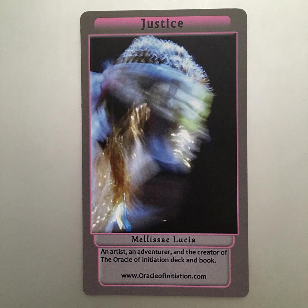 MellissaeLucia's tweet photo. #tarotpink deck supporting breast cancer research. #justice #oracleofinitiation #paintedbody http://t.co/zZGbL3ZKUs