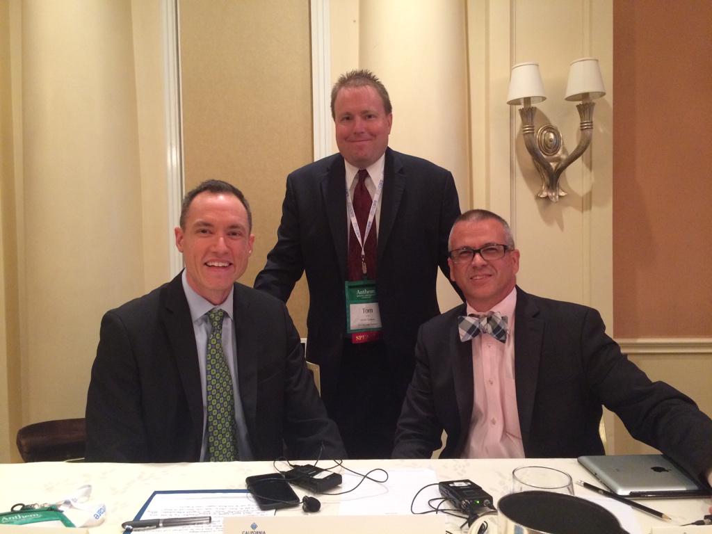 WorkCompWire's tweet photo. GetSocial at #CWCRC15: @Tomkerr11 @JonathanDMast @DanaKCWolfe of @GENEXServices @Sedgwick @ParadigmSays
#CrushedIt! http://t.co/rDGeQZFHVi