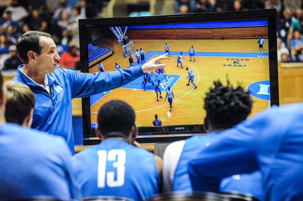 Duke Basketball on Twitter "Listen up. Coach K knows best. 1st